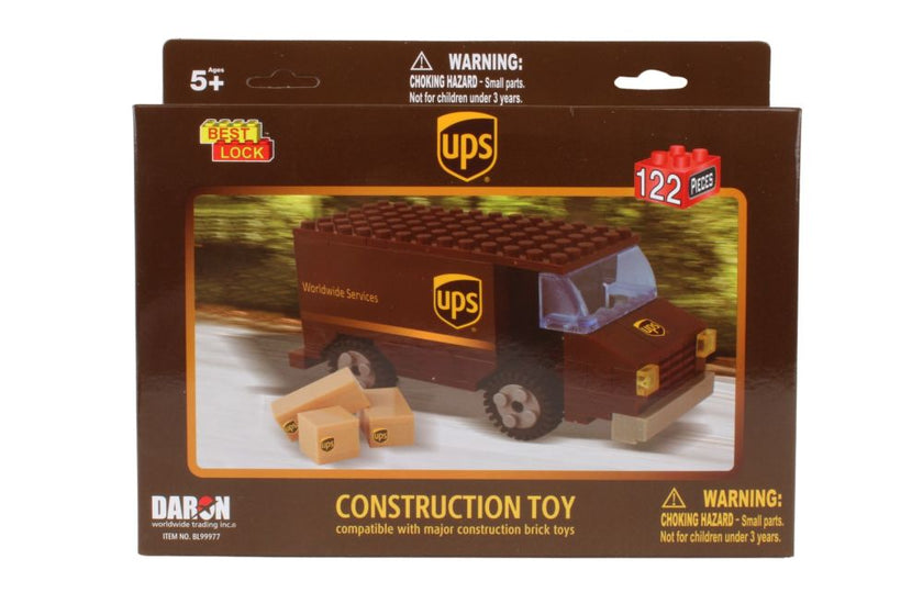 Daron - Ups 111Pc. Package Car Construction Toy