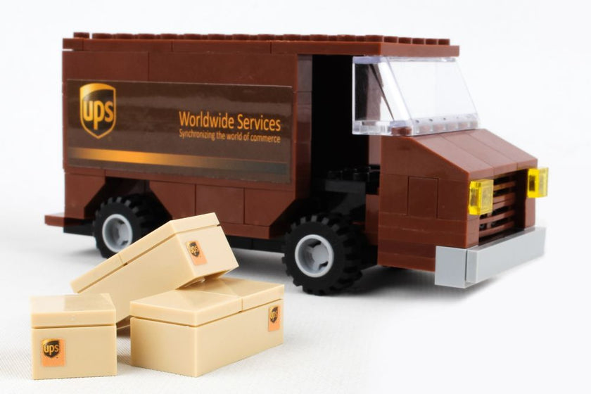 Daron - Ups 111Pc. Package Car Construction Toy
