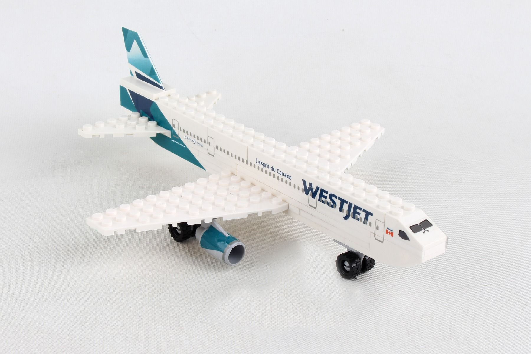 Daron - Westjet Construction Toy New Livery