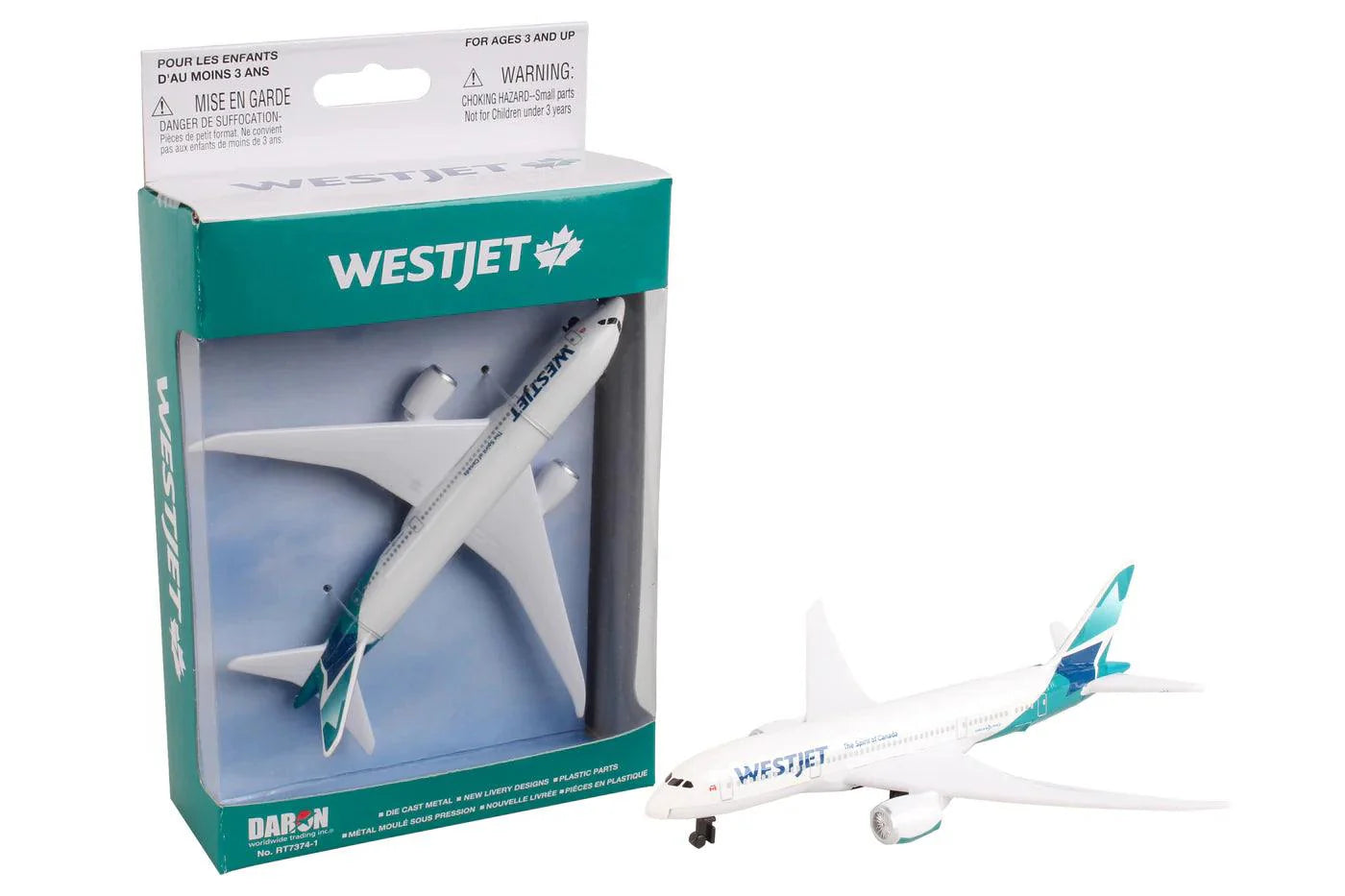 Daron - Westjet Single Plane New Livery