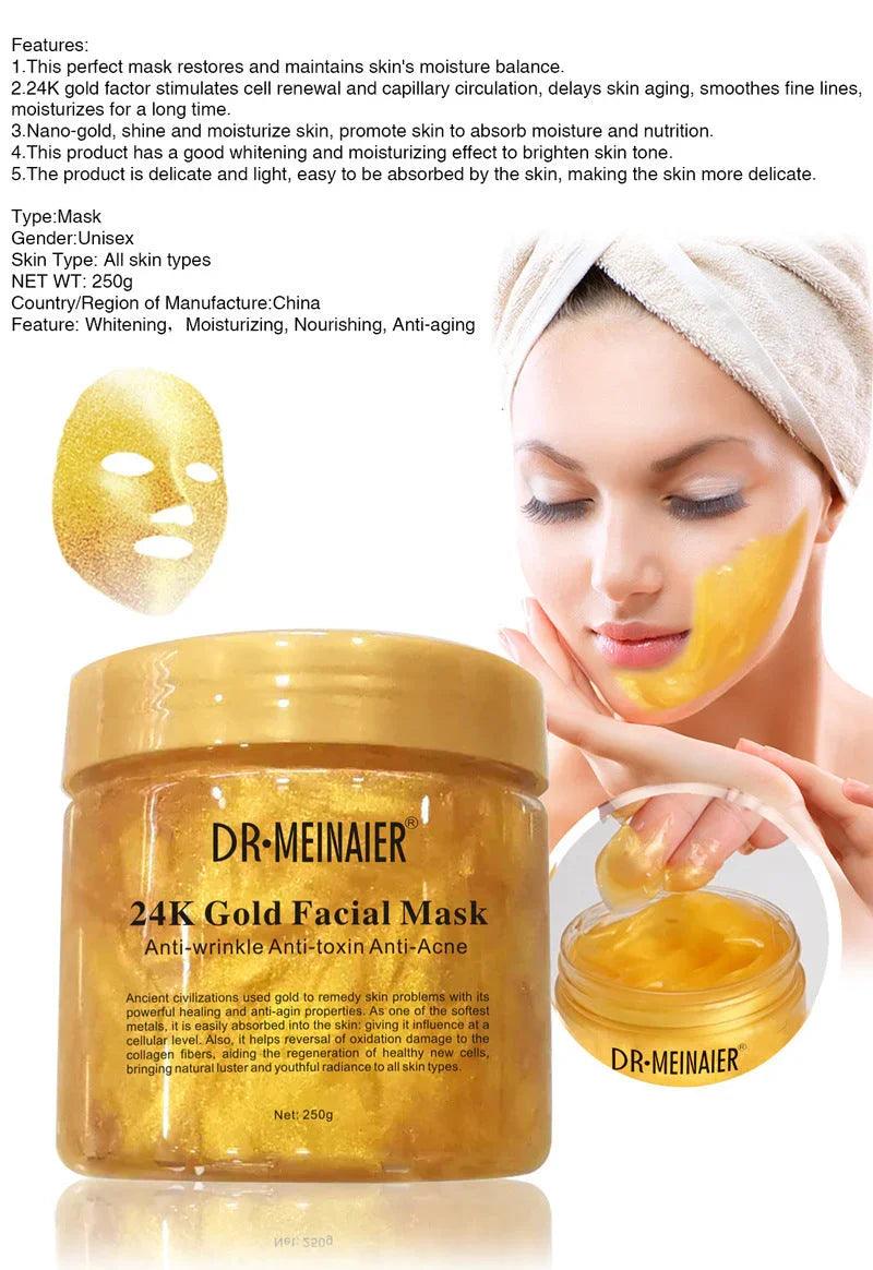 Daub-Type 24k Gold Collagen Repair Sleep Mask