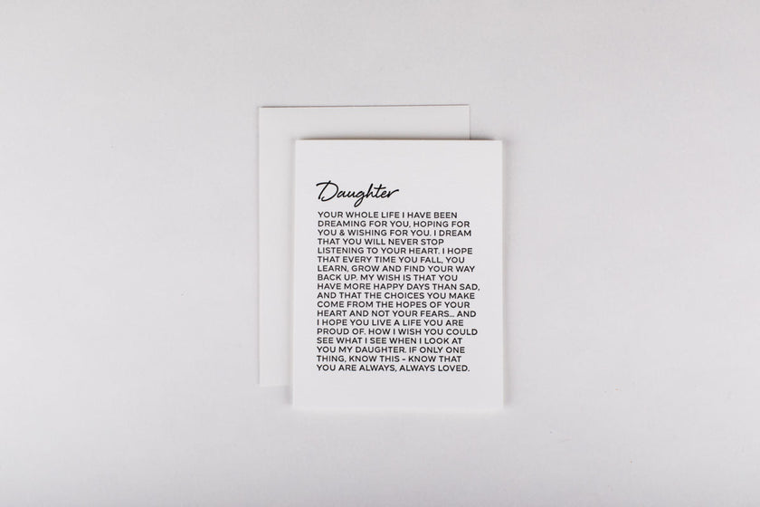 Dear Daughter