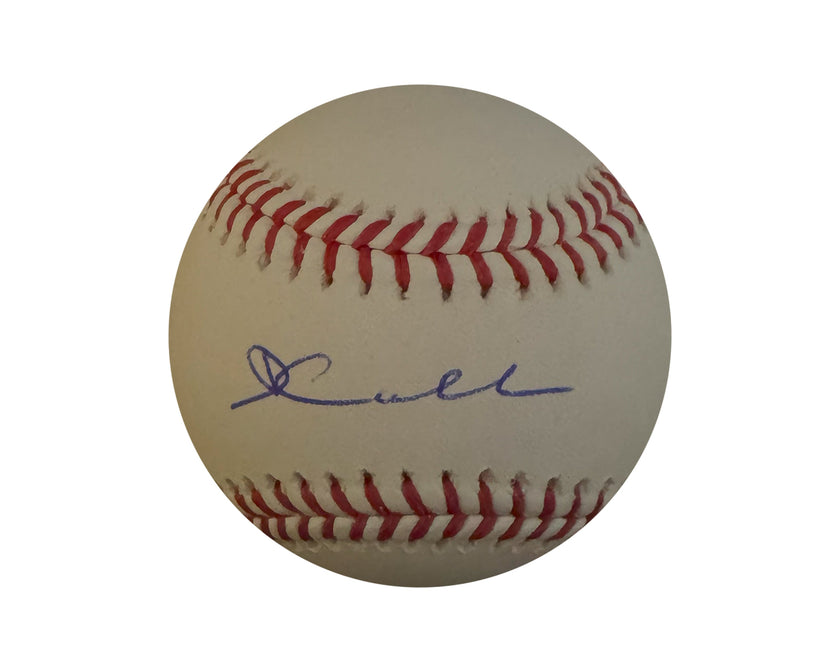 David Calabrese Autographed Rawlings Official Major League Baseball Inscribed 