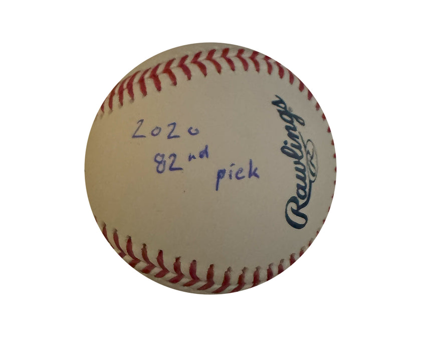 David Calabrese Autographed Rawlings Official Major League Baseball Inscribed 