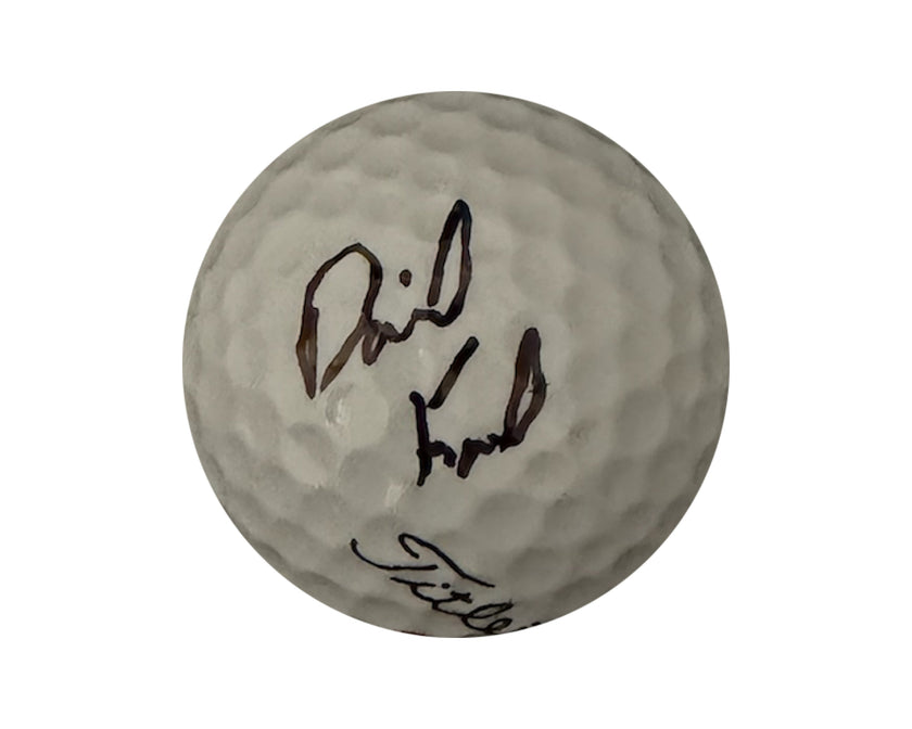 David Ford Autographed Titleist TruFeel Golf Ball