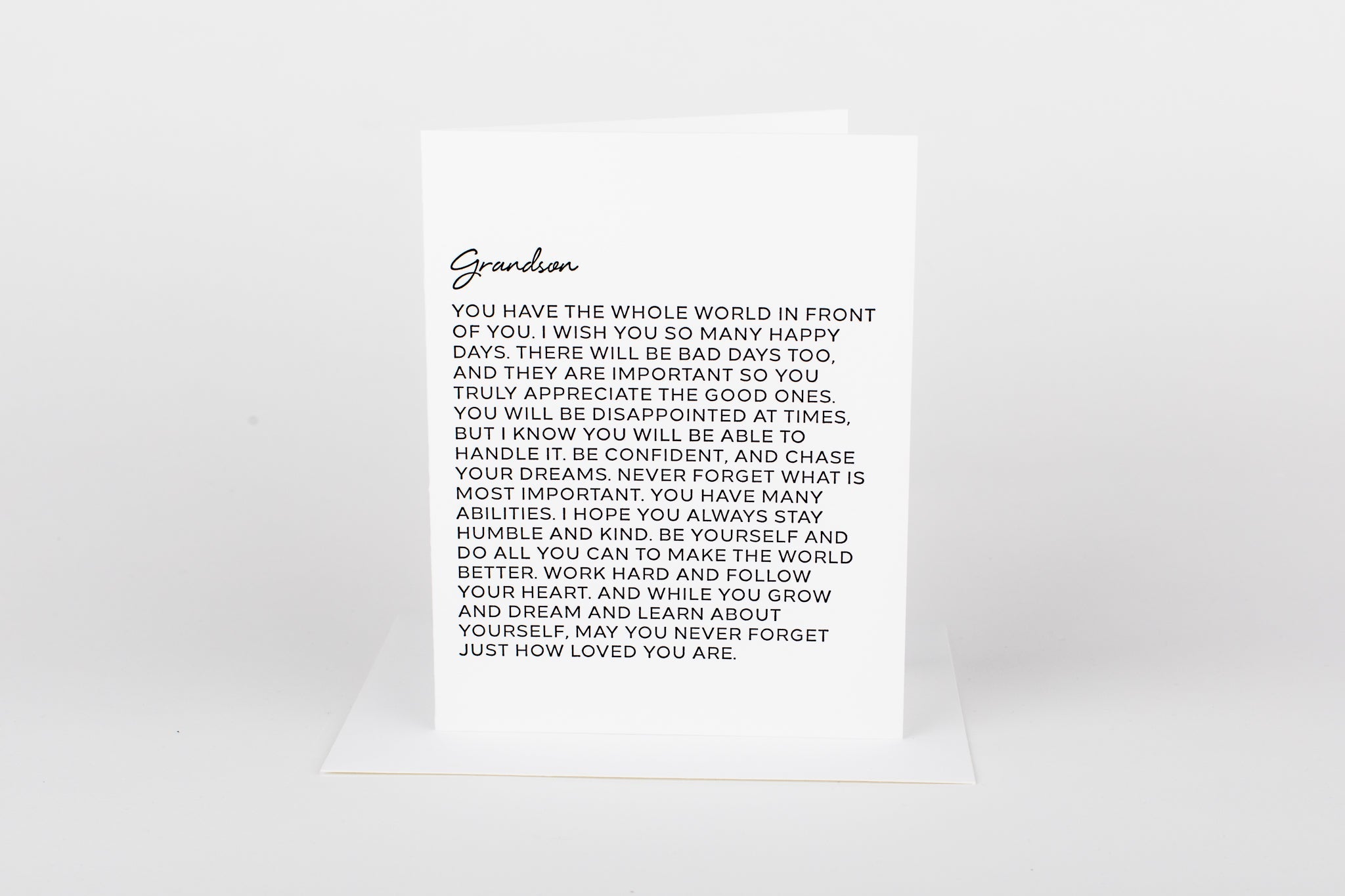 Dear Grandson