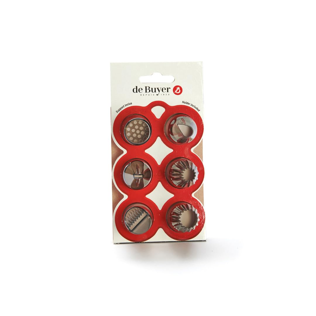 Debuyer - Box Of 6 Pastry Nozzles