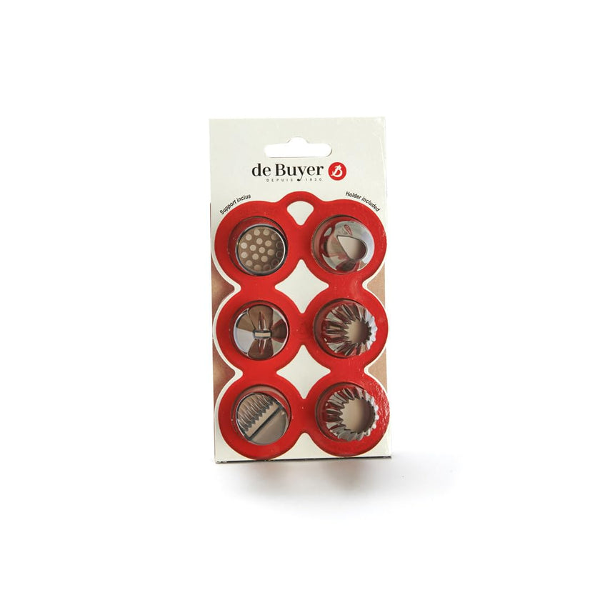 Debuyer - Box Of 6 Pastry Nozzles