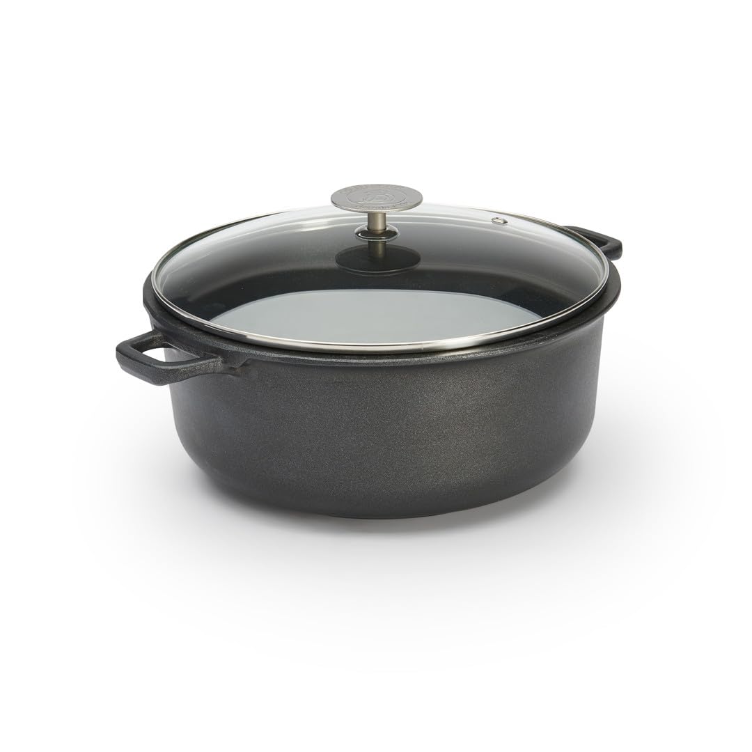 Debuyer - Choc Extreme, Stewpan 2 Handles w/Glass Lid, 24cm