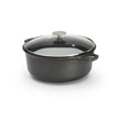 Debuyer - Choc Extreme, Stewpan 2 Handles w/Glass Lid, 24cm