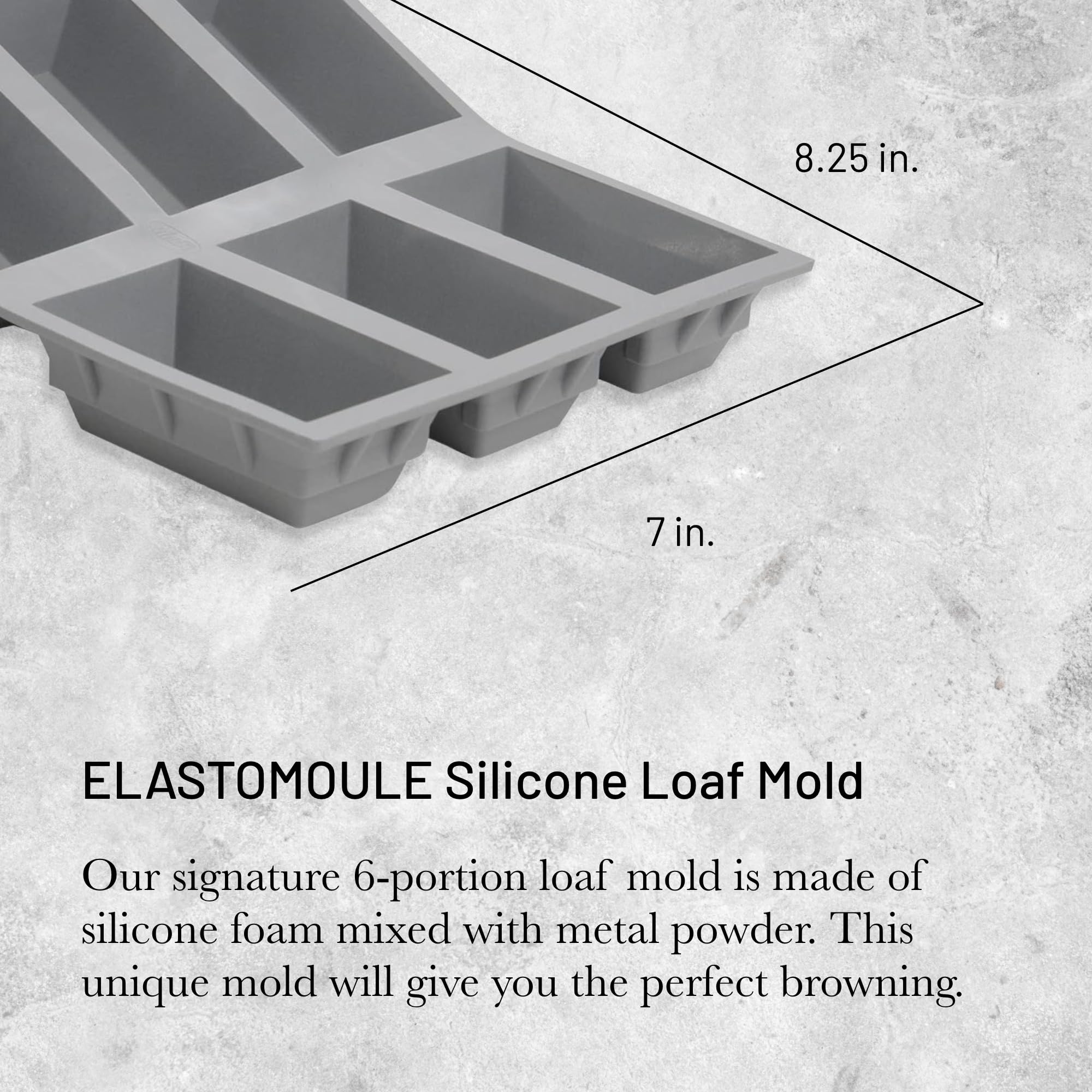 Debuyer - Elastomoule Loafs Silicone Mold 6