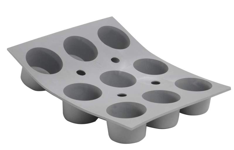 Debuyer - Elastomoule Muffins Mini Silicone Mold 9