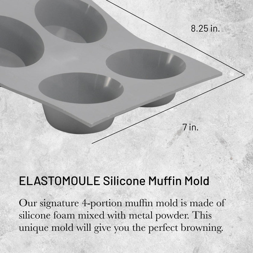 Debuyer - Elastomoule Muffins Silicone Mold 4