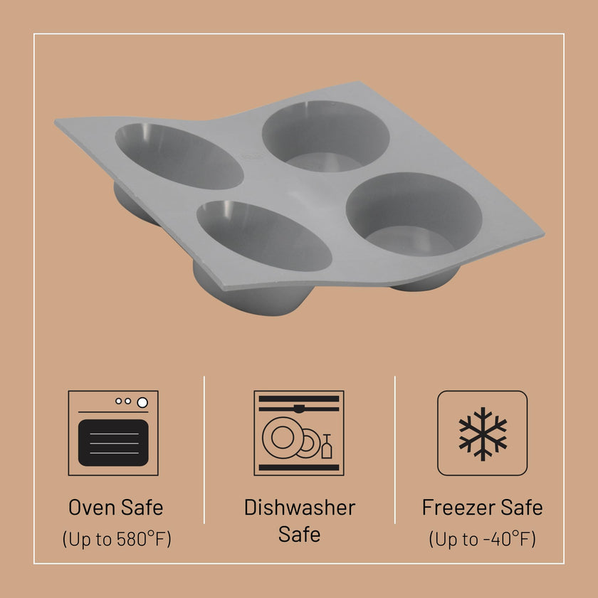 Debuyer - Elastomoule Muffins Silicone Mold 4