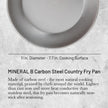 Debuyer - Mineral B Element, Country Frypan 28cm