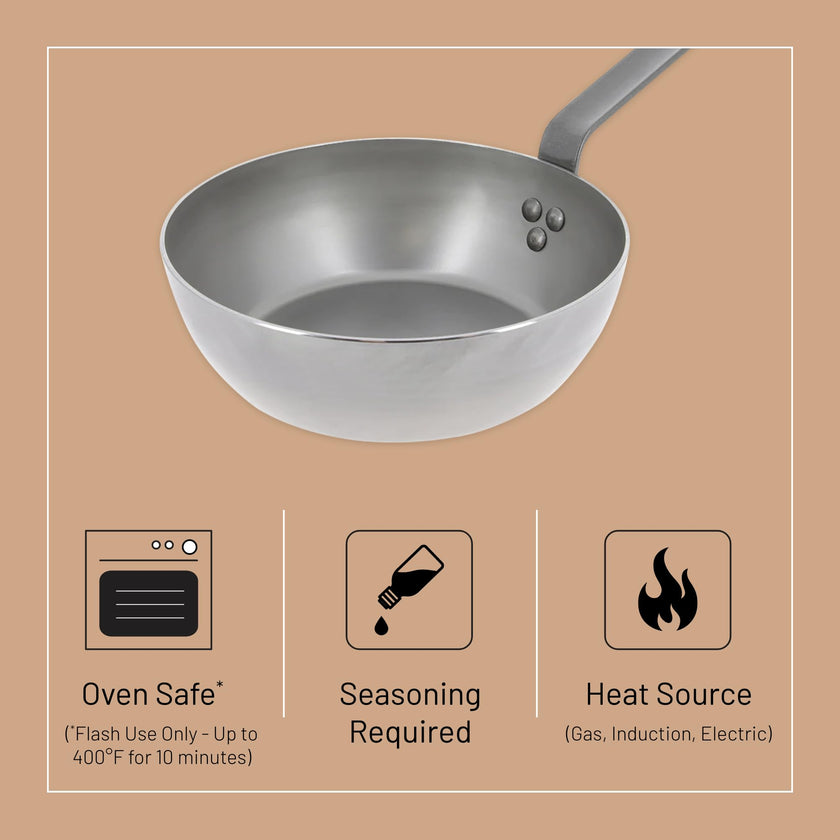 Debuyer - Mineral B Element, Country Frypan 28cm