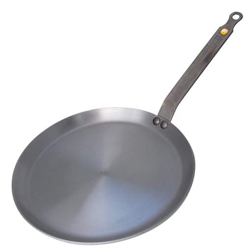 Poêle à crêpes en acier rond Debuyer - Mineral B Element, 26 cm