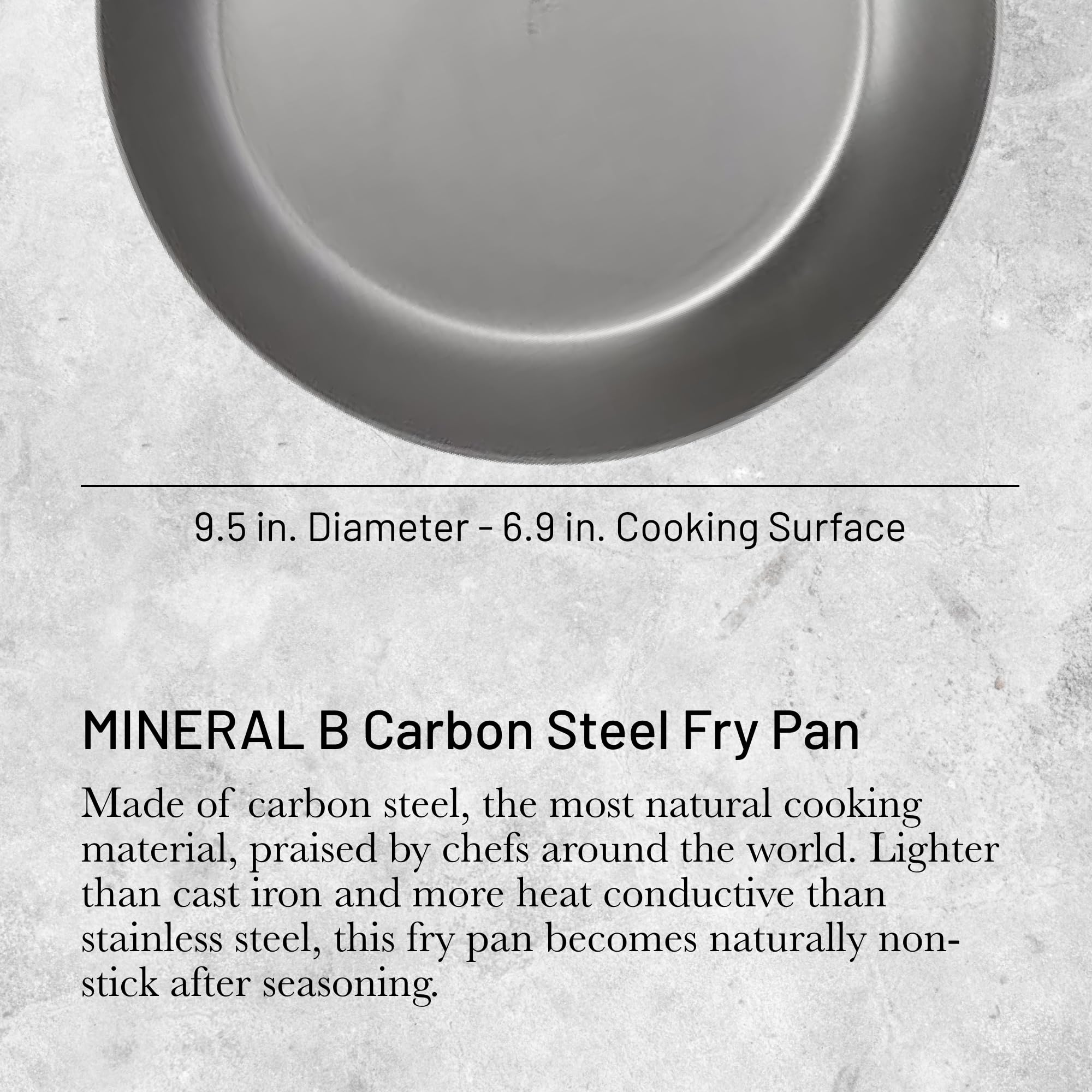 Debuyer - Mineral B Pro, Poêle en acier, diamètre 24cm
