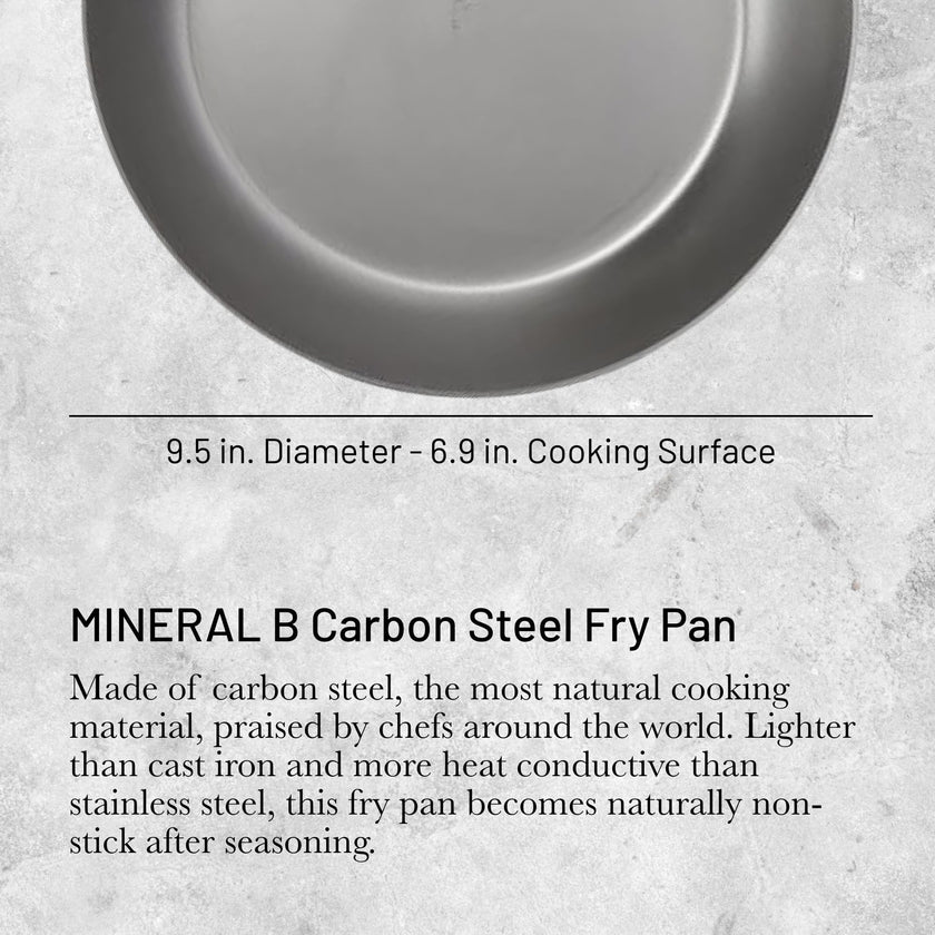 Debuyer - Mineral B Pro, Poêle en acier, diamètre 24cm