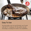 Debuyer - Mineral B, Steak Frypan, Steel, 24cm