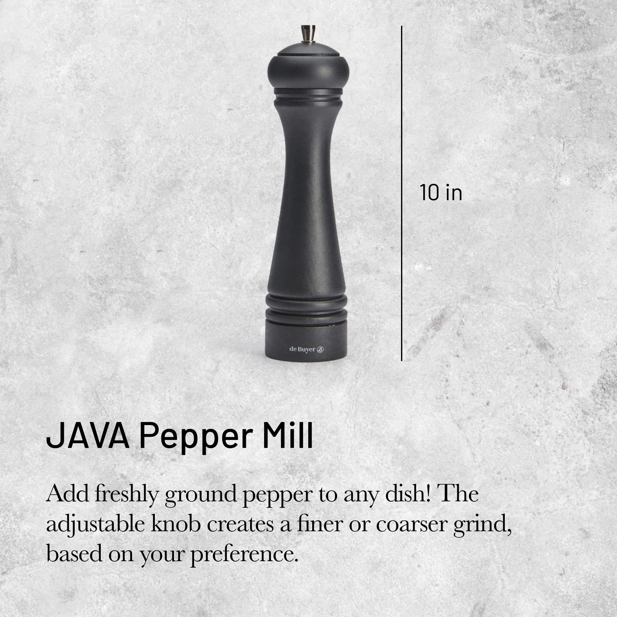Debuyer - Pepper Mill,Steel Mechanism 25cm/9.84