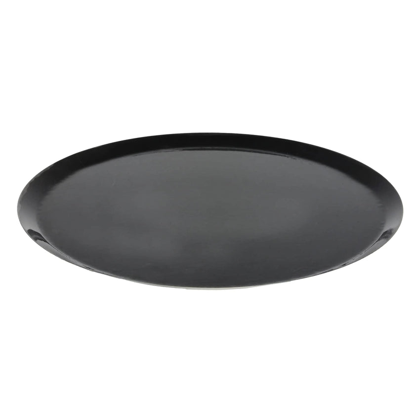 Debuyer - Pizza Tray Round, Heavy Blue Steel, 32cm