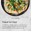 Debuyer - Pizza Tray Round, Heavy Blue Steel, 32cm