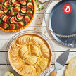 Debuyer - Pizza Tray Round, Heavy Blue Steel, 32cm