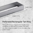Debuyer - Rign Rectangular Perforated 12c4cm HT 2