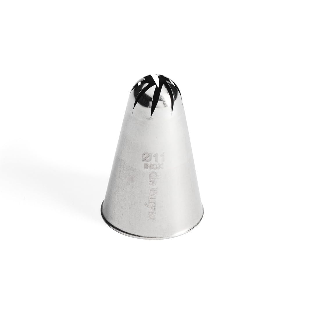 Debuyer - SS Rose Nozzle - 8 Point 1.1cm
