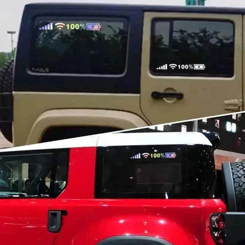 Decorative Accessories Decals Cars Windshield Stickers WiFi Signal