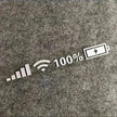Decorative Accessories Decals Cars Windshield Stickers WiFi Signal