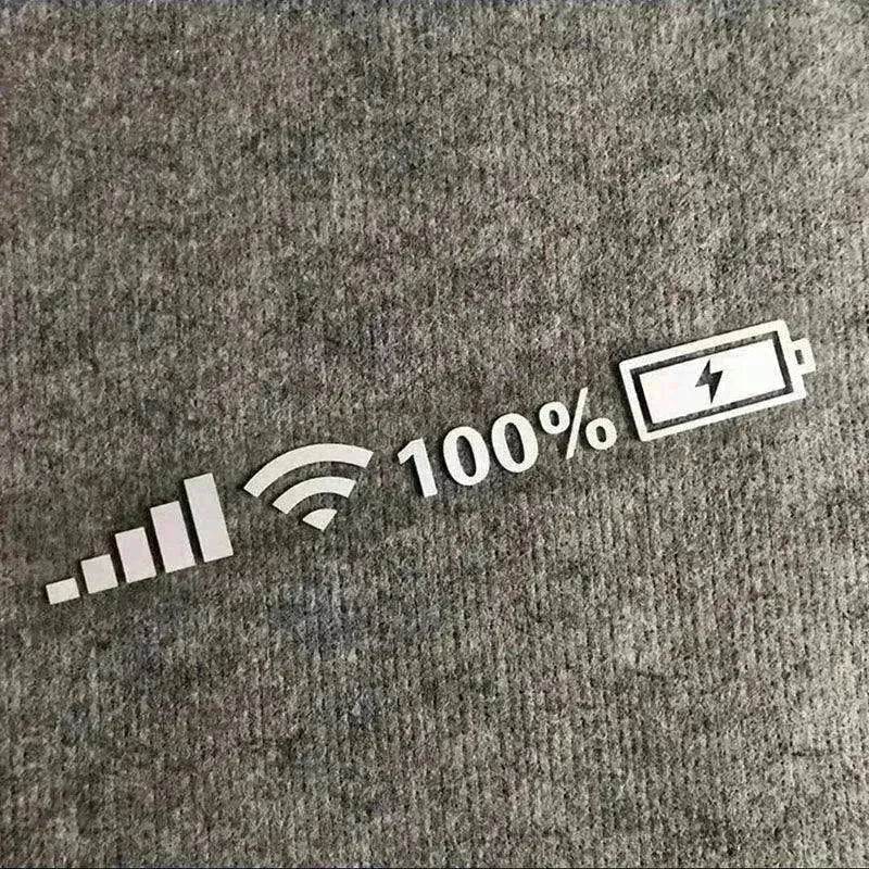 Decorative Accessories Decals Cars Windshield Stickers WiFi Signal