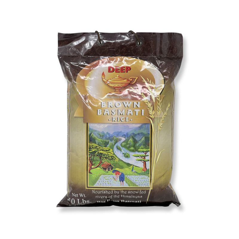 Deep Brown Basmati rice 10Lb(4.54kg)