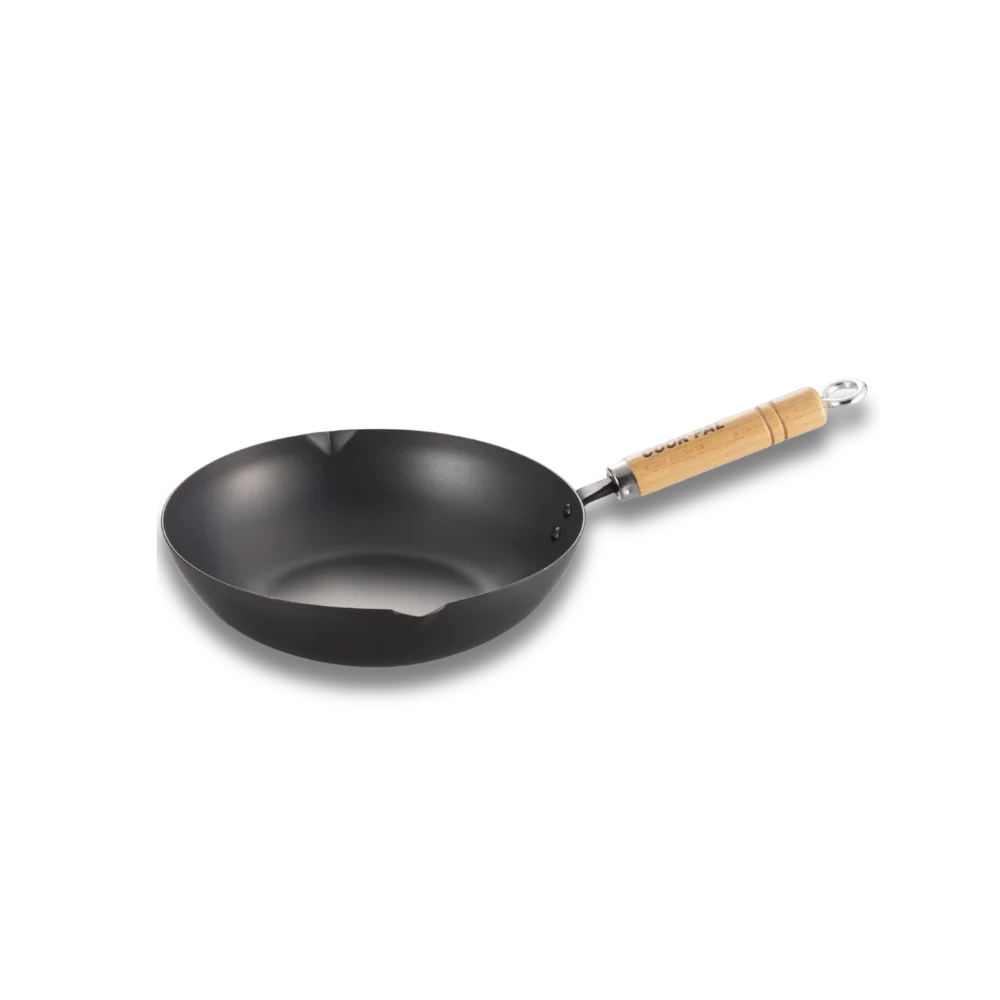 YOSHIKAWA COOK-PAL REN DEEP FRYING PAN 20CM– CARBON STEEL, JAPAN