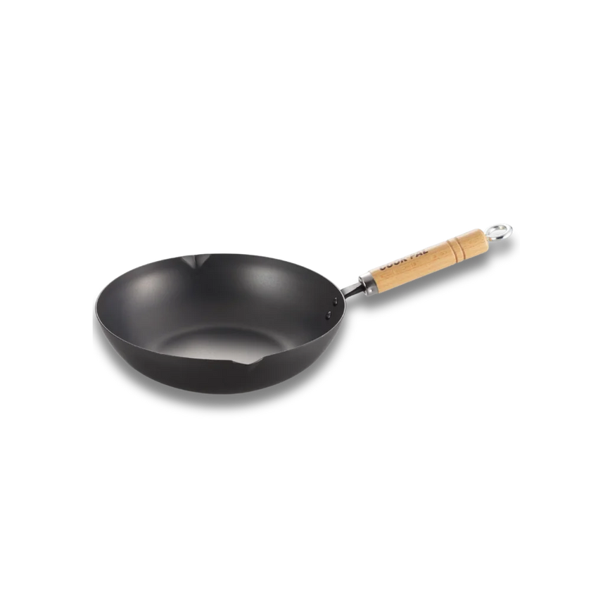 YOSHIKAWA COOK-PAL REN DEEP FRYING PAN 20CM– CARBON STEEL, JAPAN
