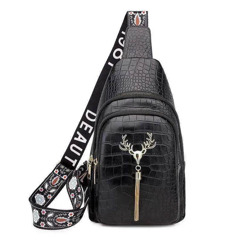 Deer Tassel Design Crossbody Bag For Women