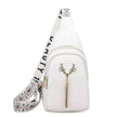 Deer Tassel Design Crossbody Bag For Women