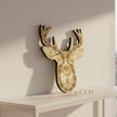 Deer Head Cribbage Board