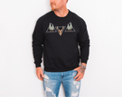Hunting Triangles Unisex Crewneck
