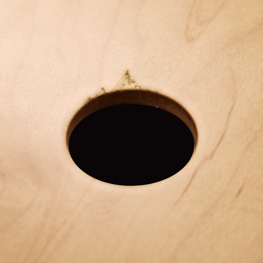 The Deluxe Walnut Rail - Traditional Octagon Crokinole Board Game Set