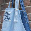 WITLOFT - Apron Denim Long - Mid Blue