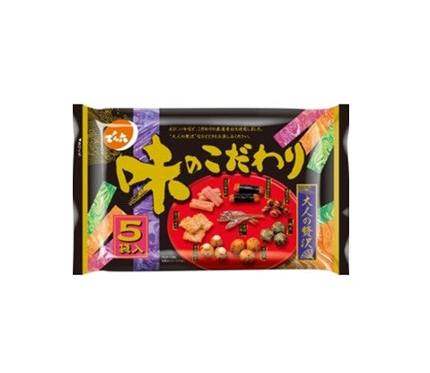 Denroku Aji No Kodawari Senbei Rice Cracker (120G) [Best Before Date: 2026.10.18]