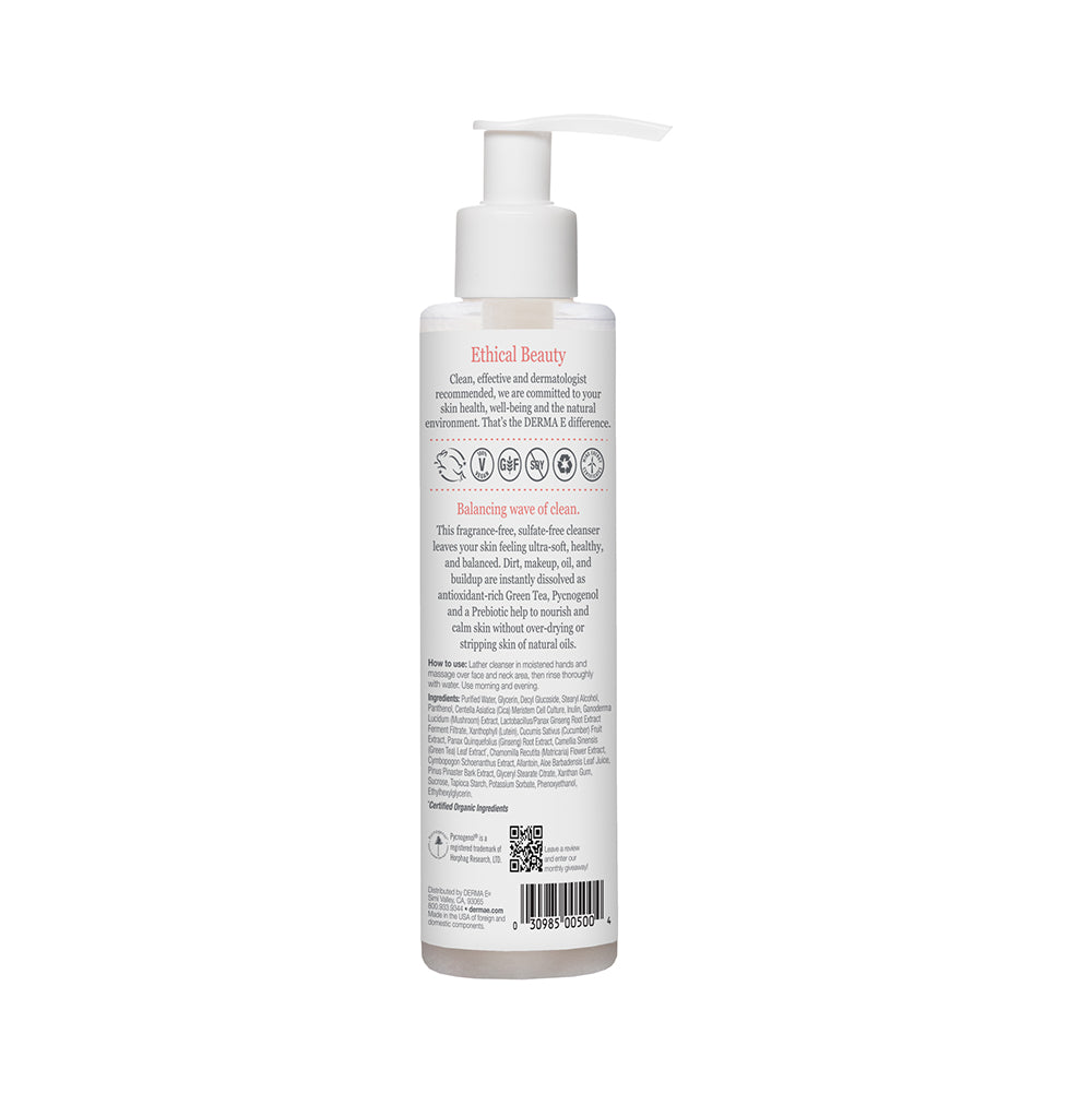 Derma E - Biome Balancing Cleanser - 6 oz / 175 ml