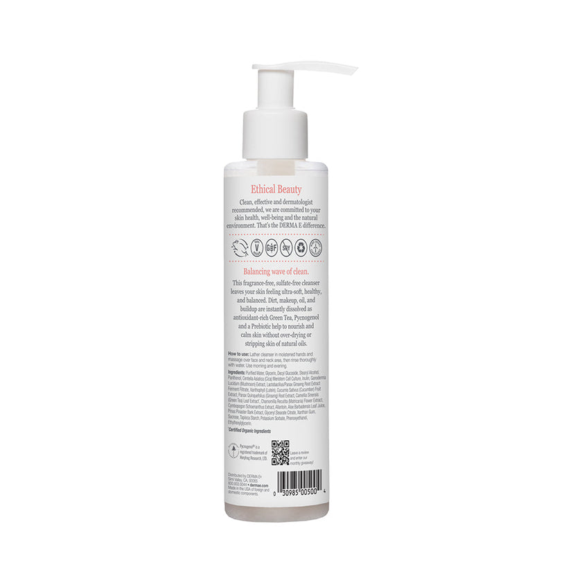 Derma E - Biome Balancing Cleanser - 6 oz / 175 ml