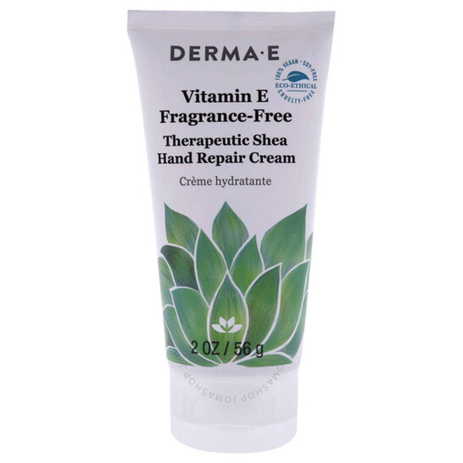 Derma E - Vit E Fragrance Free Hand Cream, 56G