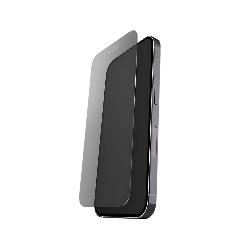 Verre trempé Gator pour iPhone 15 Pro Max Anti-static - noir