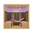 Sauna infrarouge Westinghouse pour 5-6 personne avec Chromothérapie - Usage Intérieur Uniquement (WES43-6000)
