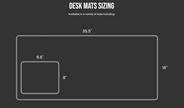 Desk Mat | Eyes of Stone
