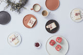 Inka Lunch/Dessert Plate - Pack of 2 - Caramel